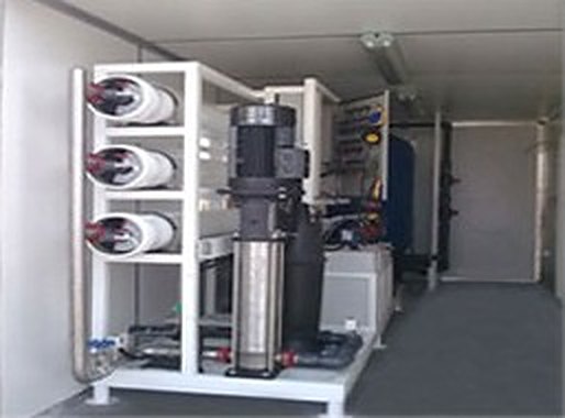 Containerised RO unit for AMOJESA Angola